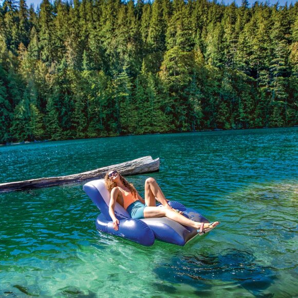 Floating Recliner Inflatable Lake Lounge - Picture 2 of 3